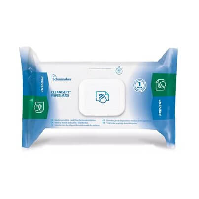 Dr. Schumacher Flächendesinfektion CLEANISEPT® WIPES MAXI