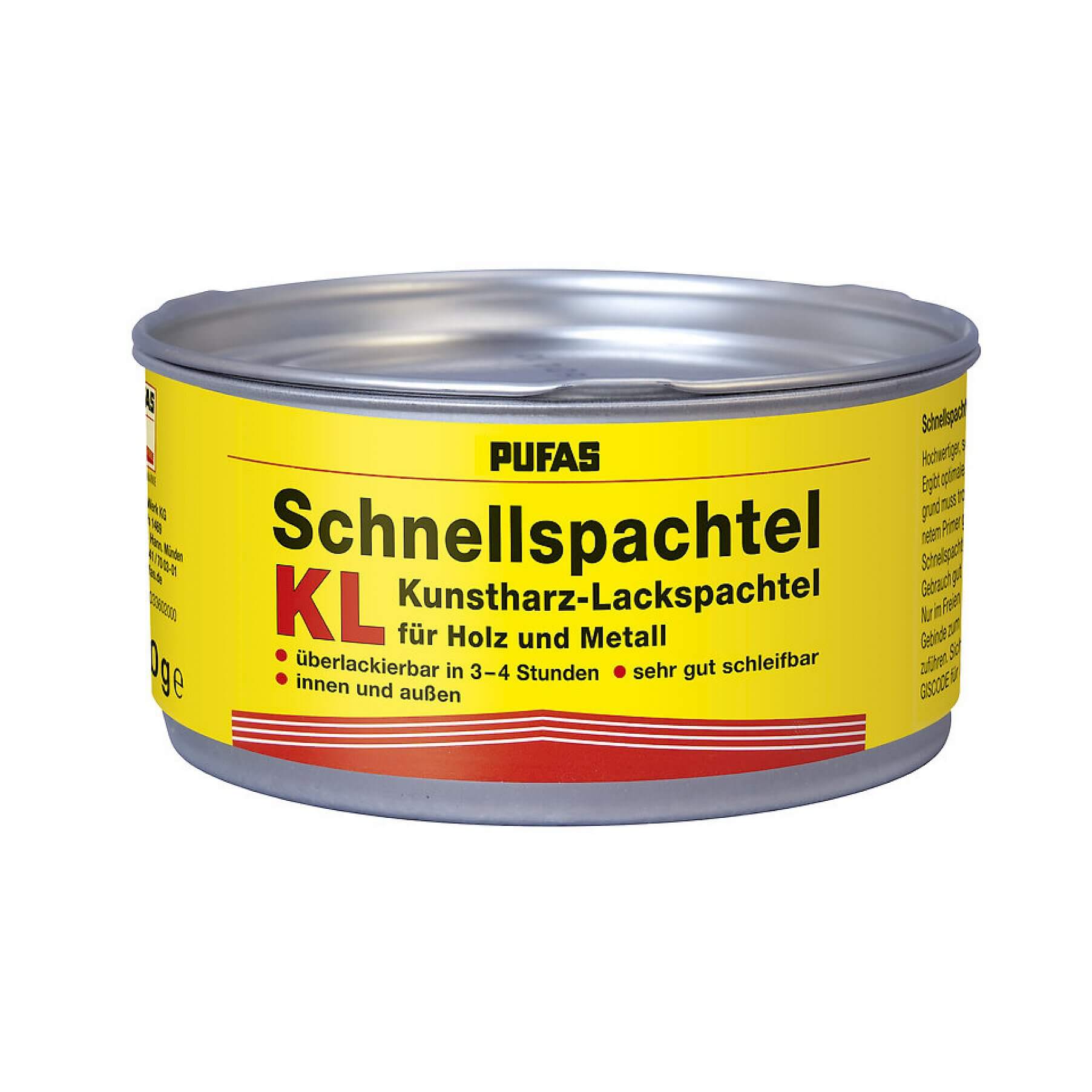 PUFAS Schnellspachtel KL